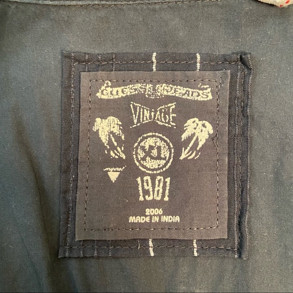 Guess Jeans Casual Blue Long Sleeve Shirt XL - Picture 4 of 11